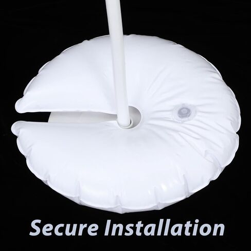 حامل قوس بالونات DIY من LIFKOME مع قاعدة قوس بالون أبيض لحفلات الزفاف وخلفية حفلات أعياد الميلاد للاستحمام وديكورات الأحداث in Saudi Arabia