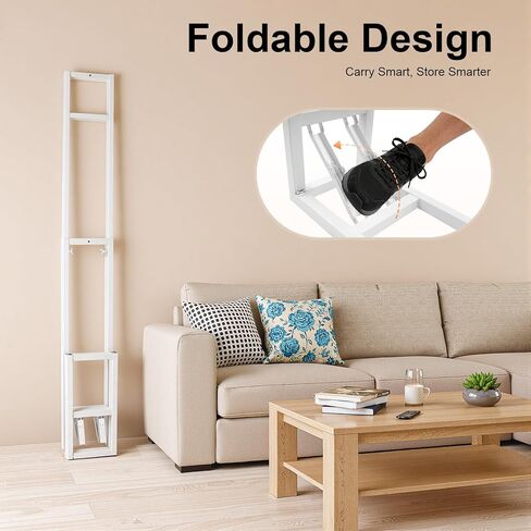 حامل خلفية قوس الزفاف حامل قوس بالون قابل للطي مع ارتفاع قابل للتعديل 76.2 سم، حامل ملصق حديد أبيض قائم بذاته لحفلات الزفاف، الاقتراحات، ديكور كشك الصور in Kuwait