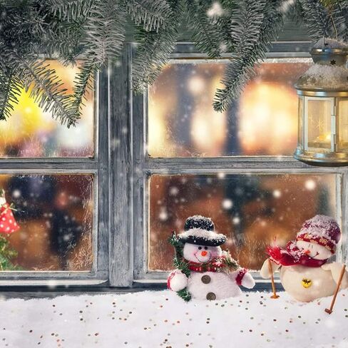 Christmas Snow Rug, 30x40 Inch Glittering Winter Scene Mat for Fireplace Tree Skirt DIY Holiday Photo Props and Decorations in Saudi Arabia
