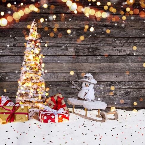Christmas Snow Rug, 30x40 Inch Glittering Winter Scene Mat for Fireplace Tree Skirt DIY Holiday Photo Props and Decorations in Saudi Arabia