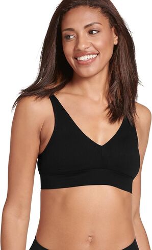 Jockey Women's Bra Seamfree Rib Molded Cup Plunge Bralette in Kuwait