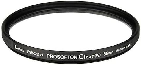 Kenko Soft Effect Filter PRO1D PROSOFTON Clear(W) Φ55mm, for starscape Photography, Made in Japan, 001882 in Saudi Arabia