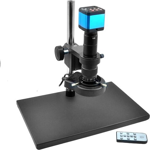 مجهر C309 للتحكم عن بعد مضاد للاهتزاز، مخرج 1080P HD مع وضع HDMI/USB مزدوج، مثالي للتعليم/البحث/الفحص، المجهر المختلط in Kuwait