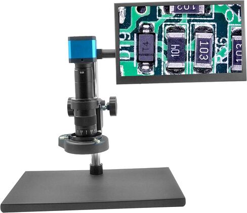 مجهر C309 للتحكم عن بعد مضاد للاهتزاز، مخرج 1080P HD مع وضع HDMI/USB مزدوج، مثالي للتعليم/البحث/الفحص، المجهر المختلط in Kuwait