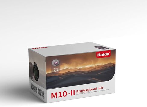 Haida HD4706 M10-II 100 مم طقم فلتر 5 احترافي Red Diamond inc CPL، ND64، ND1000، ناعم، صلب، Grad + 67 مم 72 مم 77 مم 82 مم محولات in Saudi Arabia