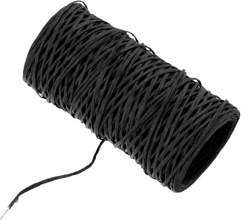 MECCANIXITY Floral Wire 164ft/50m 2mm Vine Bind Wire Rustic Craft Wrapping Metal Wire for Flower Bouquet Wreath Making, Dark Brown in Saudi Arabia