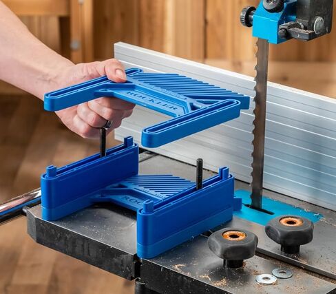 Double Featherboard for Table Saws – Extra Height & Precise Adjustment Feather Boards for Woodworking w/ 2 Featherboards, Knobs & Risers – Woodworking Accessories for Drill Press & Router Kit in Saudi Arabia