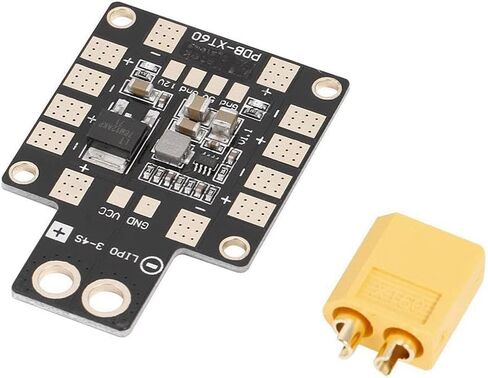 لوحة توزيع الطاقة بدون طيار XT60 5V/12V مخرج PDB Board Dual BEC 6 ESCS in Kuwait