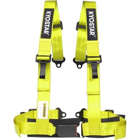 Kyostar 4 point Harness Seat Belt with 2'' Ultra Soft Heavy Duty Shoulder Pads Fits Go Kart,UTV,ATV,Racing in Kuwait