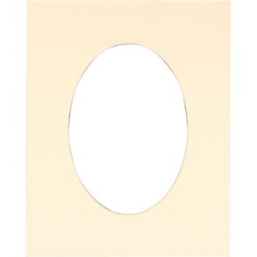 ملصق Palooza مقاس 16 × 20 مقصوص بشكل مشطوف لصور مقاس 11 × 14 - فتحة لوحة حصيرة صور بيضاوية الشكل - غير لامعة خالية من الأحماض لحماية صورك - قطع مشطوف للصور العائلية، حزمة من لوحة واحدة in Kuwait
