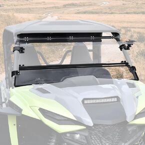 SAUTVS زجاج أمامي كامل لـ Yamaha RMAX 2 / RMAX 4 1000، معطف صلب متين مقاوم للغبار وبولي تنفيس أمامي كامل لملحقات Yamaha Wolverine RMAX2 1000 / RMAX4 1000 2021-2025 in Kuwait