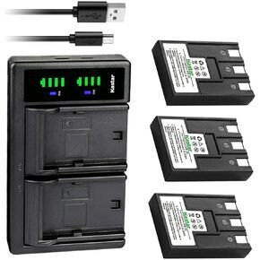 استبدال شاحن بطارية USB Kastar LTD2 لكاميرا Canon PowerShot SD500، PowerShot SD550، PowerShot A80، PowerShot 100، PowerShot 20، Digital IXUS 700، Digital IXUS 750، Digital IXUS i in Kuwait