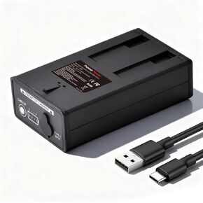 Pickle Power 5000mAh Rechargeable Lithium Battery Pack for Moultrie Edge, Edge 2, Edge Pro, Edge 2 Pro Trail Camera, USB-C & Solar Panels Charging in Kuwait