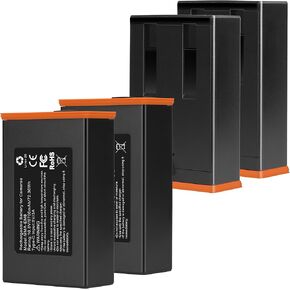 KUNLUN 4Pack Battery Pack Compatible with Moultrie Edge Cellular Trail, Moultrie Edge, Edge PRO, Edge 2, Edge 2 PRO, Edge 3 Camera, 6700mAh Replace for Moultrie Power mag Lithium-Ion Battery in Kuwait