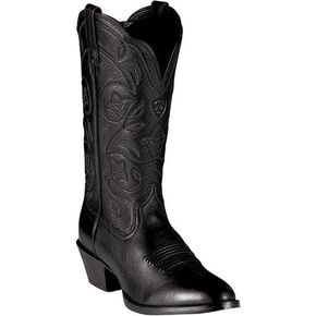 ARIAT 15770 Deertan Heritage Western R-Toe Womens Cowboy Boots, Black, 10B in Kuwait