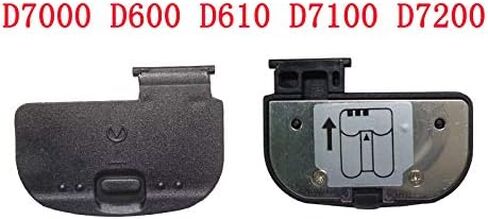 غطاء باب البطارية لنيكون D3000 D3100 D3200 D3300 D400 D40 D50 D60 D80 D90 D7000 D7100 D200 D300 D300S D700 إصلاح الكاميرا ممتاز (D200 D300 D300S D700) in Kuwait