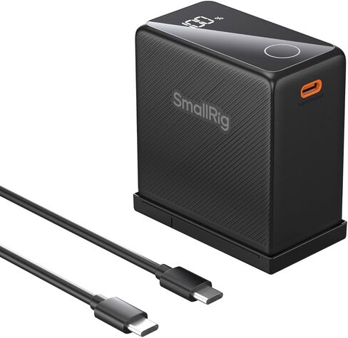 SMALLRIG 10500mAh Replacement USB-C Battery for Sony NP-F970 and NP-F Battery Adapter Plate in Saudi Arabia