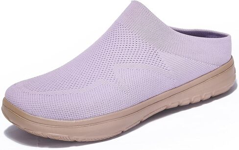 Lightweight Slip-On Clog Shoes for Women & Men – Breathable Knit Upper, Soft Cushioned Sole, Indoor Outdoor Comfort Mules in Saudi Arabia