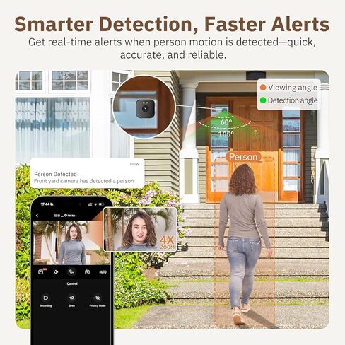 2K Window Security Camera Indoor, 3MP 2.4GHz WiFi Window Camera with AI Motion Detection, Infrared Night Vision, Adhesive Easy Install Cloud or Local Storage for Home Security, Pet Monitoring in Saudi Arabia