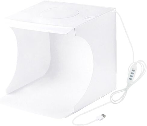 Fydun Mini Folding Lightbox Portable Studio LEDs Panel Soft Box Kit للتصوير الفوتوغرافي للأشياء الصغيرة in Kuwait