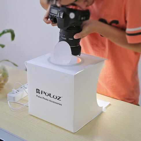 Fydun Mini Folding Lightbox Portable Studio LEDs Panel Soft Box Kit للتصوير الفوتوغرافي للأشياء الصغيرة in Kuwait