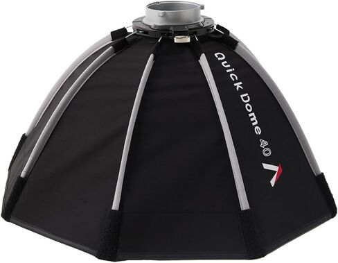 Aputure Quick Dome 40 Softbox Mini ProLock Softbox لـ Storm 80c مع آلية مزلاج سريعة التحرير للتحكم الاحترافي في الإضاءة الناعمة وإعدادات التصوير الفوتوغرافي الضيقة in Kuwait