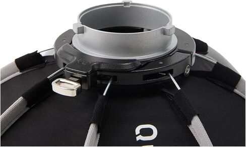 Aputure Quick Dome 40 Softbox Mini ProLock Softbox لـ Storm 80c مع آلية مزلاج سريعة التحرير للتحكم الاحترافي في الإضاءة الناعمة وإعدادات التصوير الفوتوغرافي الضيقة in Kuwait
