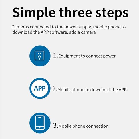 كاميرات أمنية، كاميرا أمان داخلية بعدسة مزدوجة بدقة 4 ميجابكسل، كاميرا أمان منزلية داخلية مع رؤية ليلية عالية الدقة للتتبع التلقائي، نظام كاميرا ذكي in Kuwait