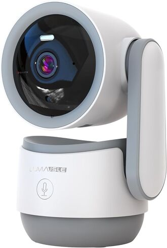 كاميرا أمان 2K Pan/Tilt، كاميرات داخلية WiFi لأمن المنزل مع كشف الحركة AI، شبكة Wi-Fi مزدوجة النطاق (5G/4G)، كاميرا للحيوانات الأليفة/الكلب/الأطفال مع تطبيق الهاتف، صوت ثنائي الاتجاه، 24/7، صفارة إنذار، تخزين TF/سحابي in Saudi Arabia