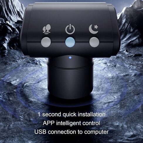 EBTOOLS WiFi Electronic Eyepiece, Full Optical Lens, 1080P 30fps, Compatible 0.965in 1.25in 23.2mm Mounts, Hd Sensor, App, Digital Eyepiece, for Astronomical Telescope Microscope in Kuwait