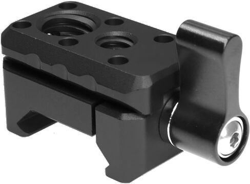 Quick Release NATO Clamp with 1/4 3/8 ARRI Pin Thread for Cold Shoe Monitor Support Standard NATO-Clamp for Camera Cage Friction Arm Ballhead Monitor Mount in Saudi Arabia