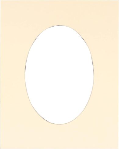 ملصق Palooza مقاس 16 × 20 مقصوص بشكل مشطوف لصور مقاس 11 × 14 - فتحة لوحة حصيرة صور بيضاوية الشكل - غير لامعة خالية من الأحماض لحماية صورك - قطع مشطوف للصور العائلية، حزمة من لوحة واحدة in Kuwait