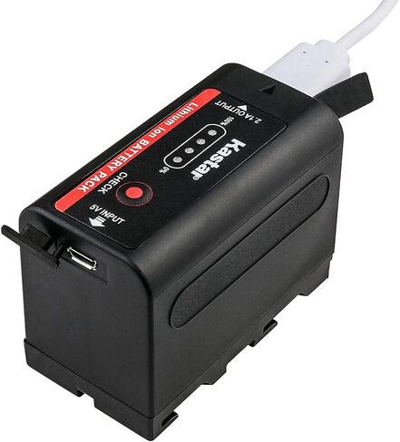 بطارية Kastar NP-F780EXP وشاحن تيار متردد LCD متوافق مع DCR-TV900 DCR-VX1000 DCR-VX2000 DCR-VX2000E DCR-VX2001 DCR-VX2100 DCR-VX2100E DCR-VX700 DCR-VX9 DCR-VX9000 DSR-DU1 دسر-200 in Kuwait
