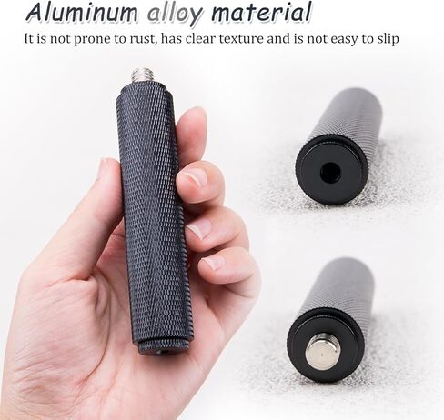 ZORZA 1Pcs Multi-Functional Camera Handle Grip Photography Videography Stabilizer with 1/4" & 3/8" Screw Essential Accessory for Camcorder LED Light Mic Stabilizer Camera Mount & Tabletop Tripod in Kuwait