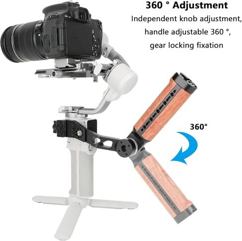 مقبض حبال CAMVATE مع تركيب سريع لسكك حديد الناتو لـ DJI RS 4 Mini، RS 3 Mini، RS3، RS3 Pro، RS4 Pro، RS4، RS 2، RSC 2-3894 in Saudi Arabia