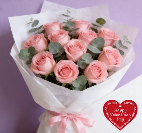 Happy Valentine Stickers - Red Heart Shaped 500 Labels Per Roll (red, 1.5Inch) in Saudi Arabia