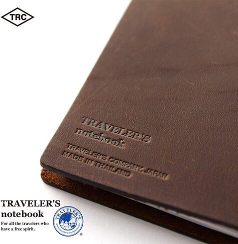 Midori Traveler's Notebook Journal Passport Size - Brown in Saudi Arabia