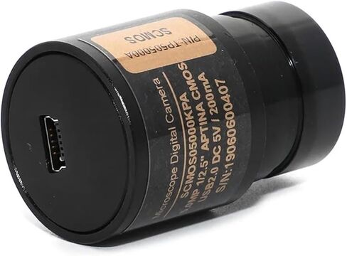 كاميرا SCMOS 8.3MP USB 2.0 ملونة CMOS مجهر العدسة الرقمية مع مستشعر IMX274 1/2.5 بوصة للاستخدام العلمي والتعليمي in Kuwait