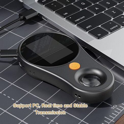 مجهر رقمي Jectse HD 1080P مع شاشة 2.0 بوصة، تكبير 500X، 8 مصابيح LED، تركيز تلقائي AF، 8 مصابيح LED للحام، البحث العلمي، مجهر فيديو للصور in Kuwait