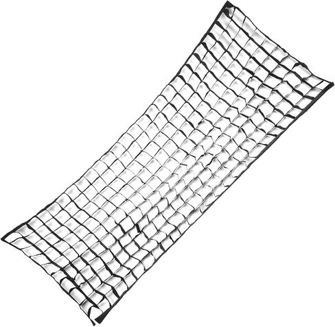 Softbox Cellular Grid 50x130cm نايلون ملحق التحكم في الإضاءة المحمول - إضاءة اتجاهية مع تثبيت حلقة للصور والتصوير الفوتوغرافي للمنتج in Kuwait