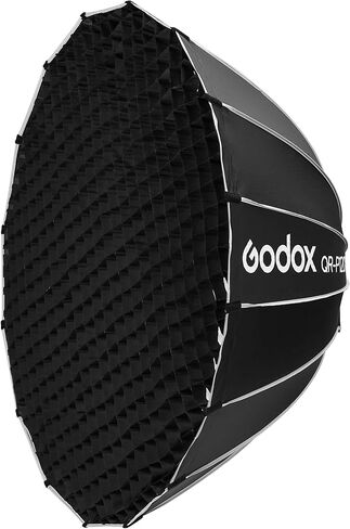 شبكة قفص بيض Godox لـ QR-120T 47.2 بوصة سوفت بوكس ​​مكافئ، شبكة تحكم في الإضاءة الاتجاهية، تقلل الانسكاب، معدل شعاع مركز للصورة والاستوديو وإضاءة الفيديو (QRP120TGRID) in Saudi Arabia