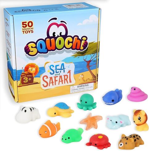 Mystery Pack Mochi Squishy Toys 80pcs - القيمة السائبة | حقيبة أعمى فردية تململ ألعاب | صندوق تفاعلي وحمل تخزين | ألعاب الحسية ، تفضل الحفلات ، جوائز الفصول الدراسية in Kuwait