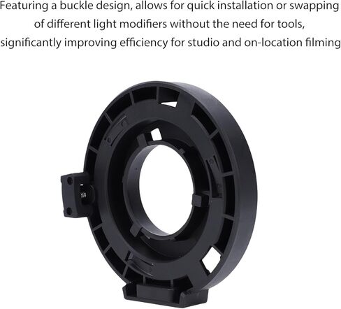 محول Yoidesu Bowens متوافق مع YN150 YN150 Ultra، محول تركيب Speedring للتوافق مع مصابيح LED الصغيرة لتركيب Bowens in Kuwait