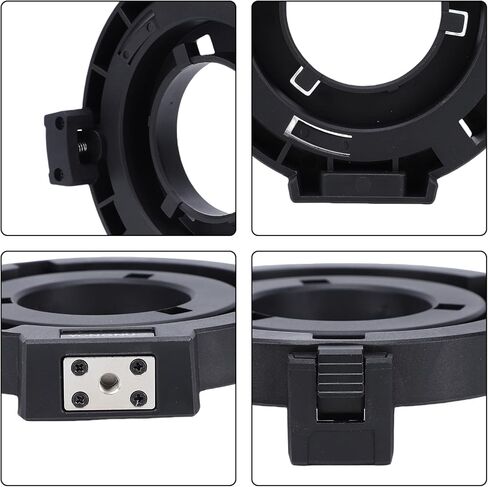 محول Yoidesu Bowens متوافق مع YN150 YN150 Ultra، محول تركيب Speedring للتوافق مع مصابيح LED الصغيرة لتركيب Bowens in Kuwait