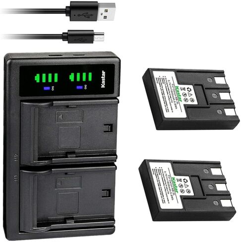 استبدال شاحن بطارية USB Kastar LTD2 لكاميرا Canon PowerShot SD500، PowerShot SD550، PowerShot A80، PowerShot 100، PowerShot 20، Digital IXUS 700، Digital IXUS 750، Digital IXUS i in Saudi Arabia