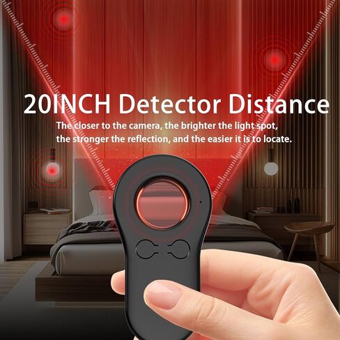 كاشف الكاميرا الخفية، حامي الخصوصية المحمول للمستخدمين المنفردين، المسافر، رحلة السيارة، الإيجارات، مكتشف الكاميرا المضادة للمراقبة والتجسس مع تنبيه التطفل وLED in Kuwait