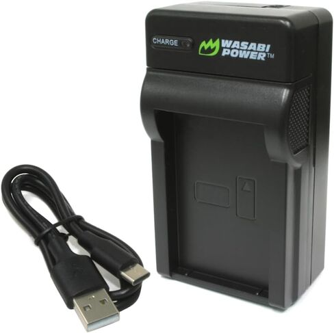 Wasabi Power Battery Charger Replacement for Ricoh Pentax D-LI96 and Pentax WG-1000 in Saudi Arabia