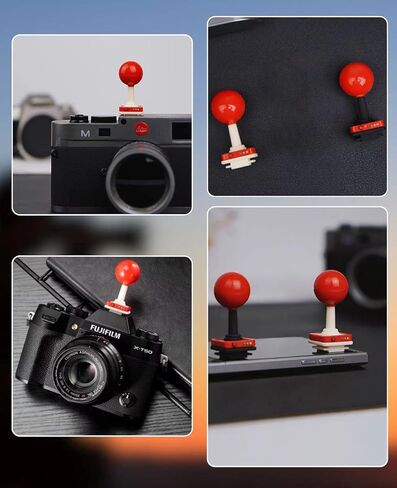 غطاء حذاء ساخن للكاميرا، ملحقات حماية فريدة من نوعها متوافقة مع Sony Canon Fuji Nikon Leical Pentax إلخ، أسود in Kuwait