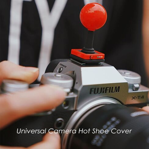 غطاء حذاء ساخن للكاميرا، ملحقات حماية فريدة من نوعها متوافقة مع Sony Canon Fuji Nikon Leical Pentax إلخ، أسود in Kuwait