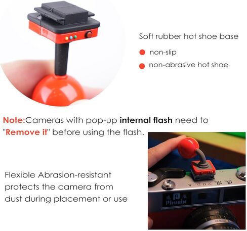 غطاء حذاء ساخن للكاميرا، ملحقات حماية فريدة من نوعها متوافقة مع Sony Canon Fuji Nikon Leical Pentax إلخ، أسود in Kuwait